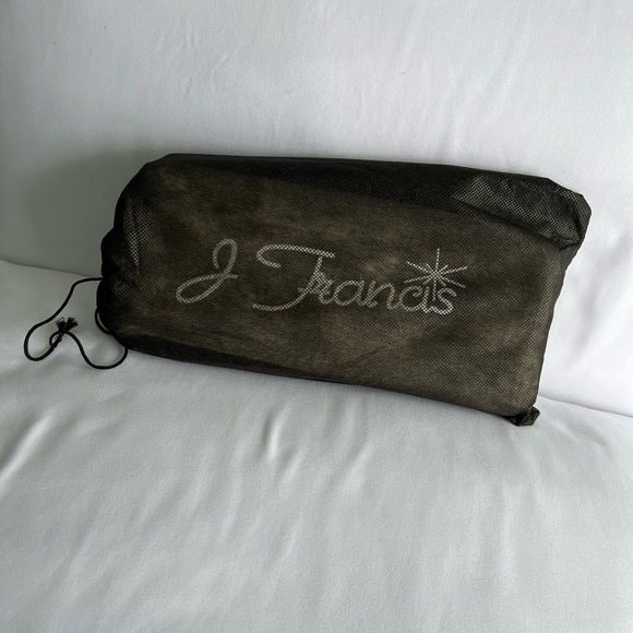 NWT J Francis - Silver Rhinestone Evening Clutch - Picture 11 of 11